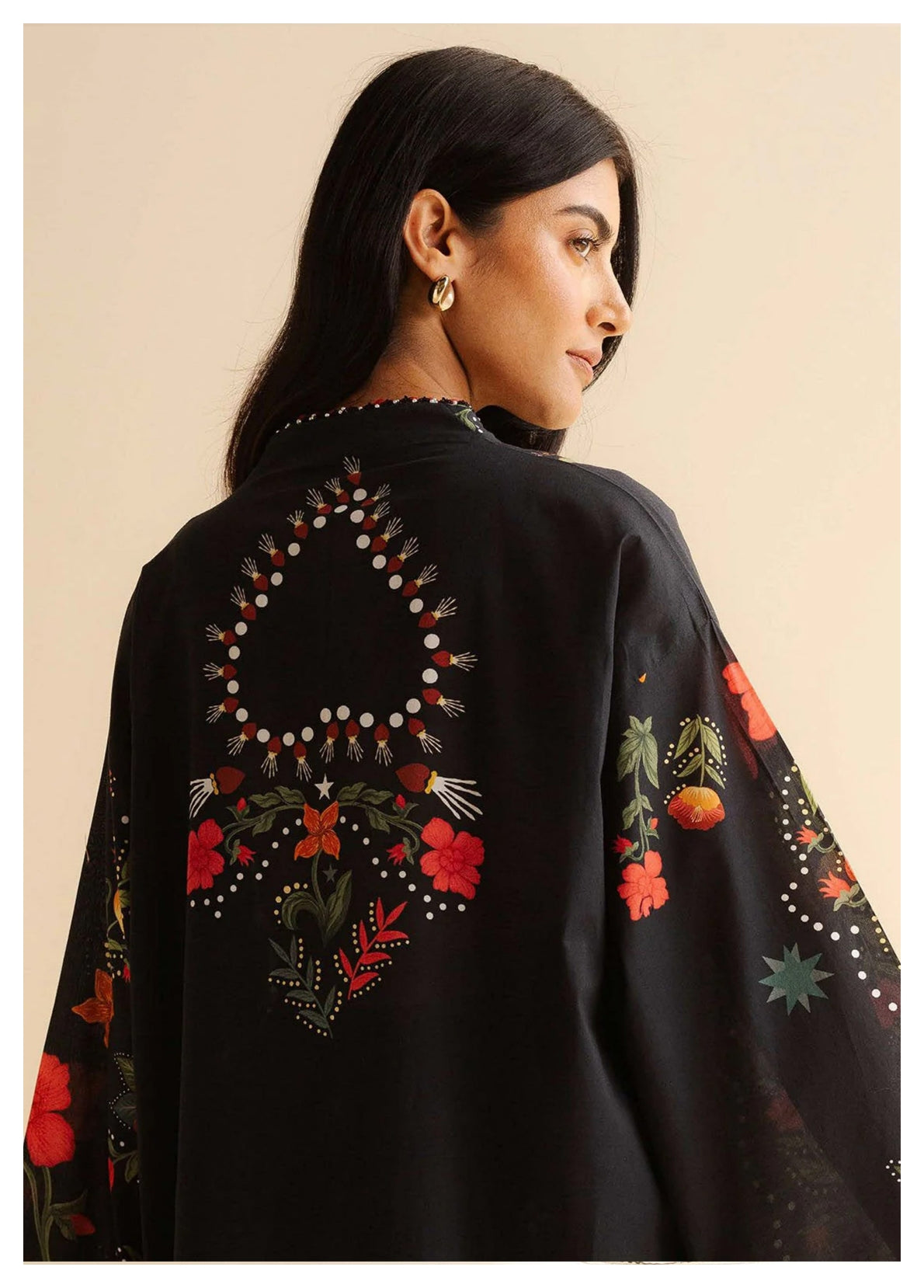 Coco-Digital Khaddar Bold print DZN-007