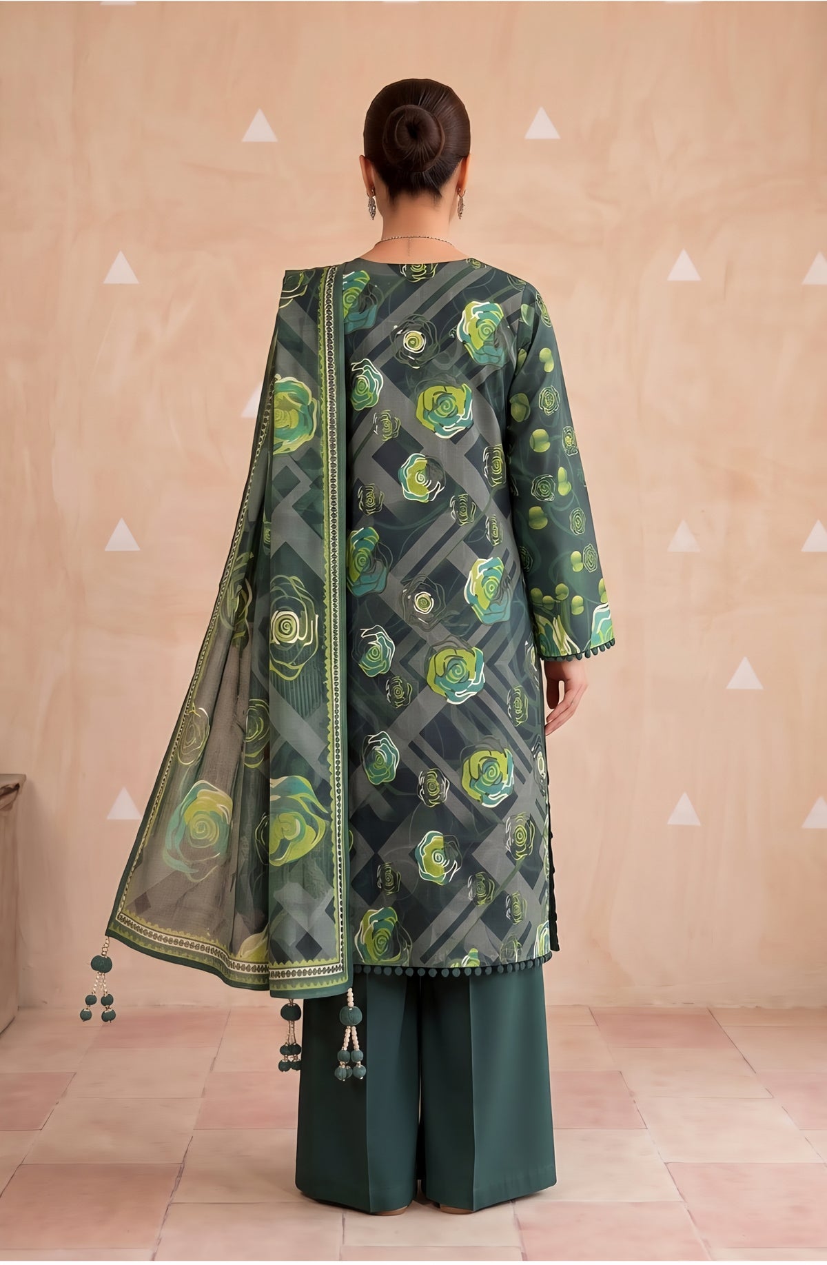 Legacy-Digital Khaddar Bold Print DZN-005