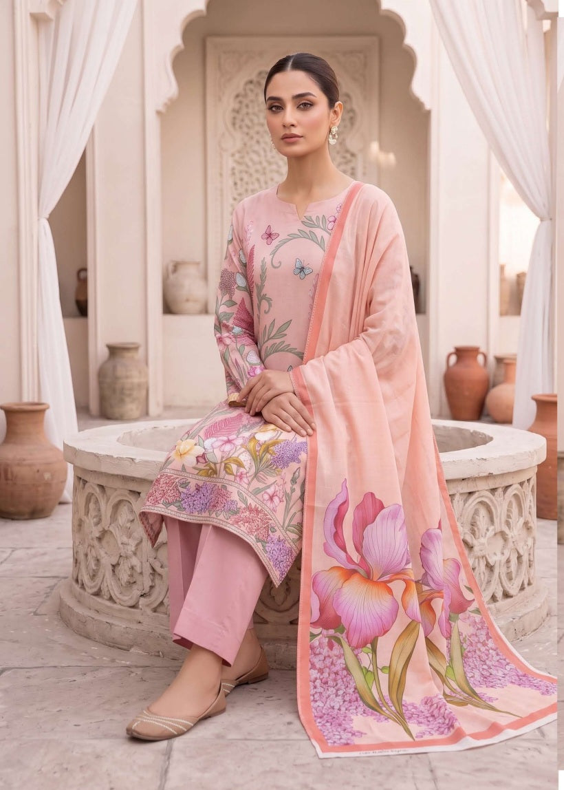 Rukh-e-Zeba Digital Khaddar Bold Print DZN-005