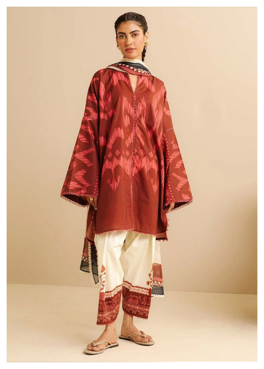 Coco-Digital Khaddar Bold print DZN-002