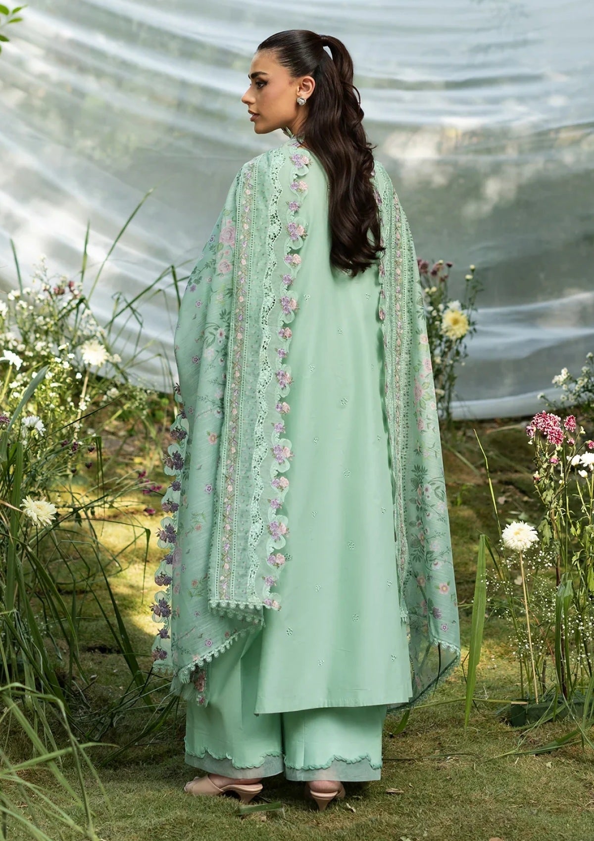 Dhanak - Elaf Premium - Luxury 26 - ELQ#03A - DAISY CHAIN