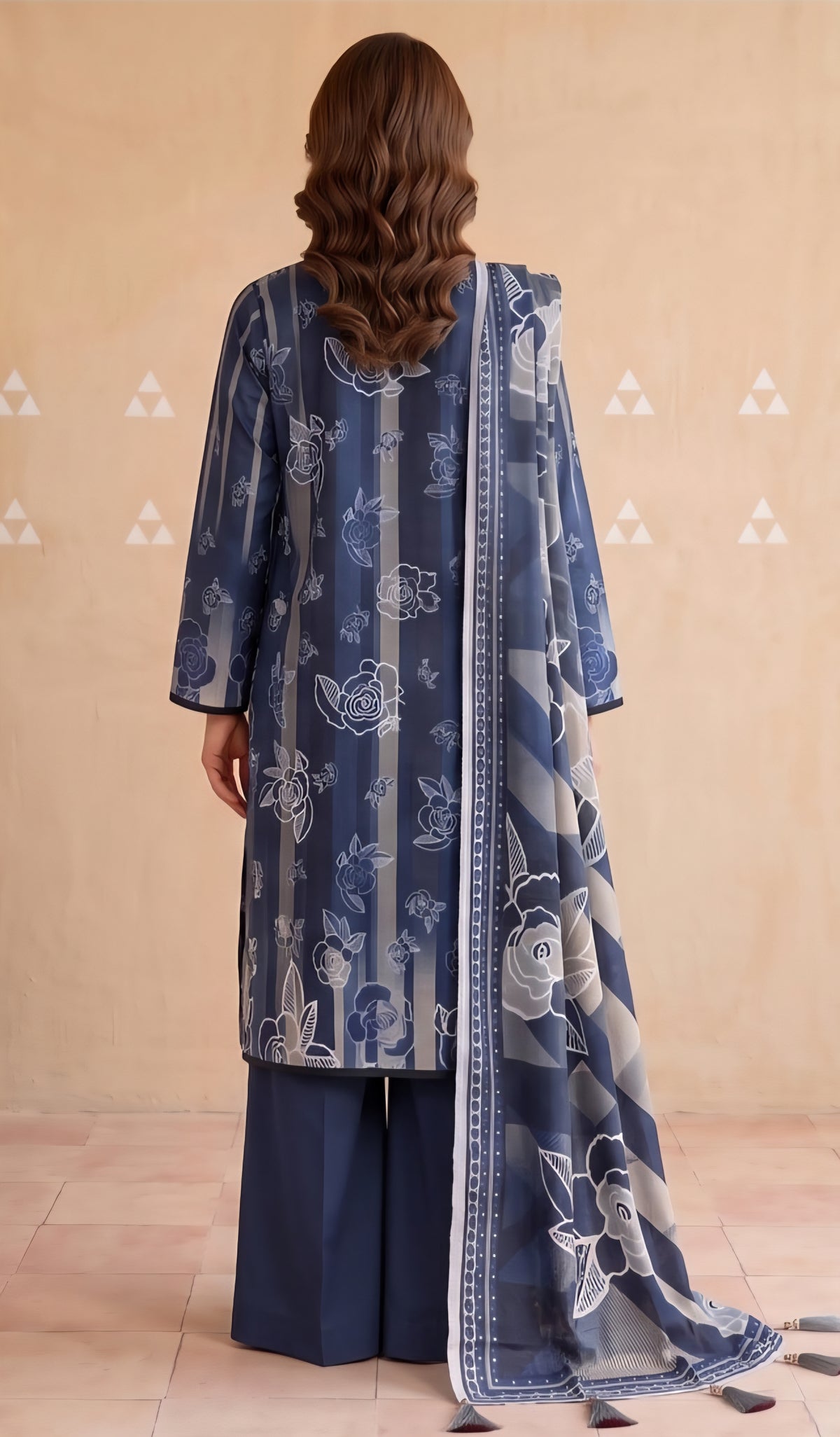 Legacy-Digital Khaddar Bold Print DZN-003