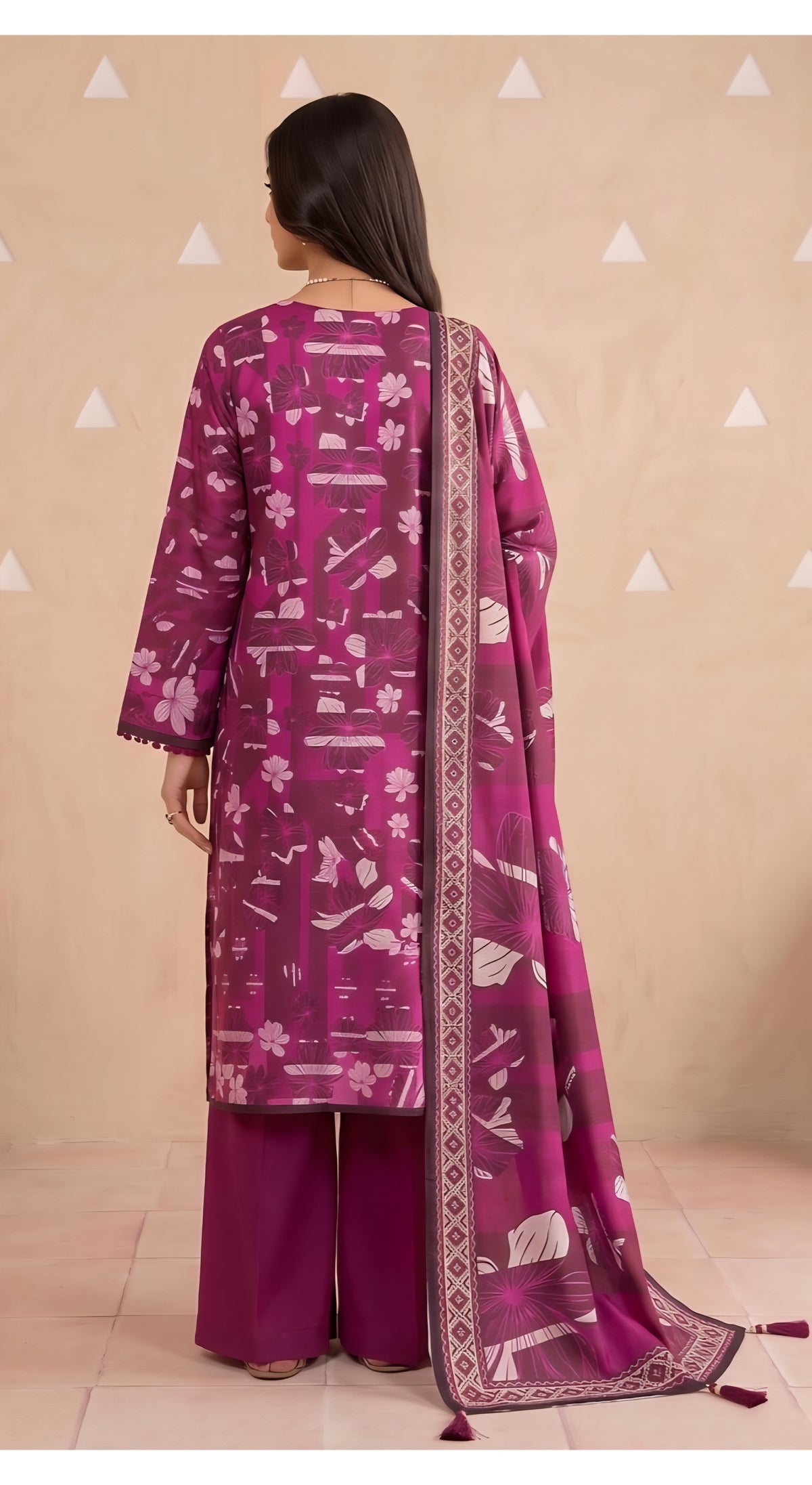 Legacy-Digital Khaddar Bold Print DZN-007