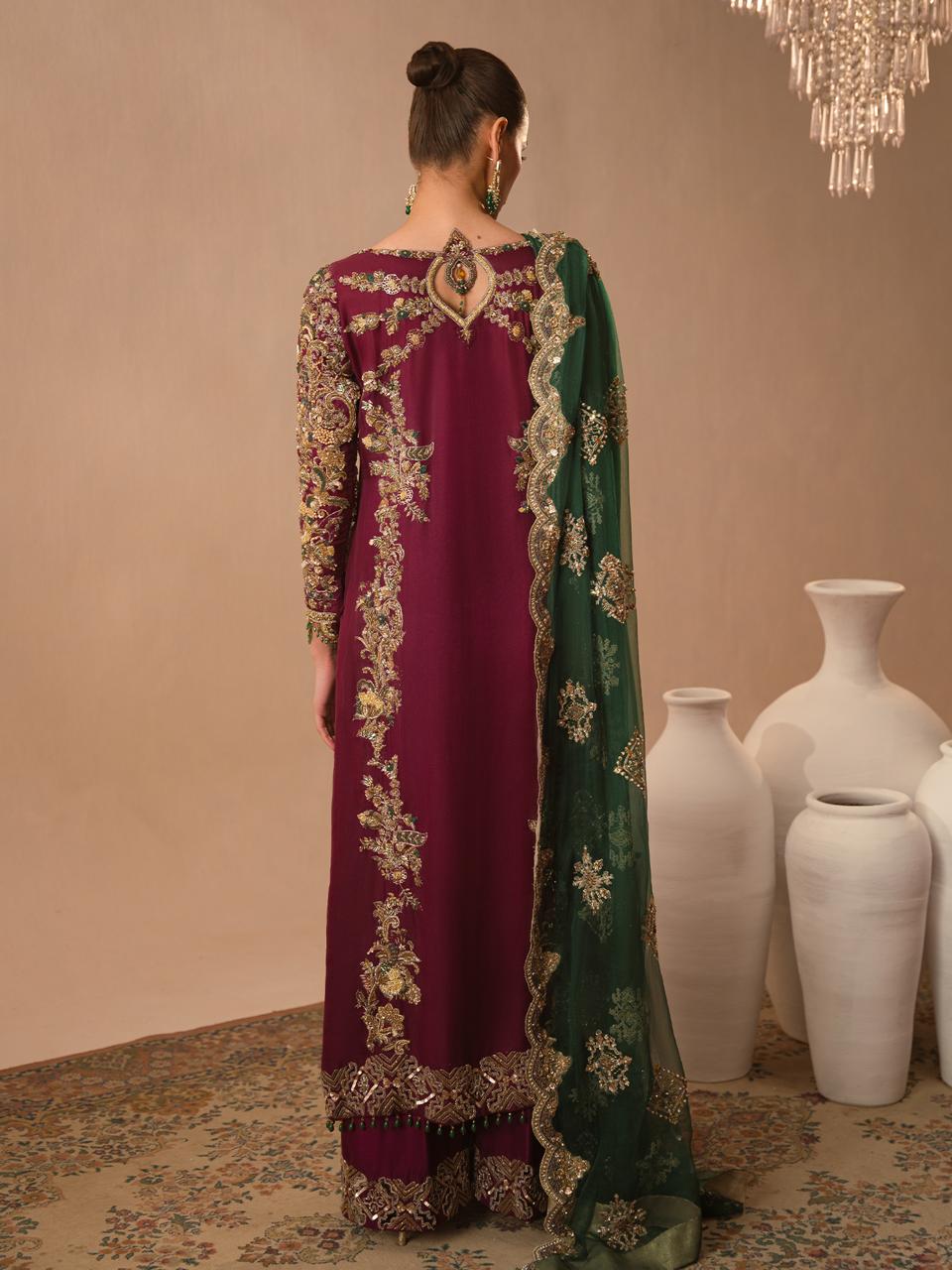 Burgundy Dusk - Areeba Usman