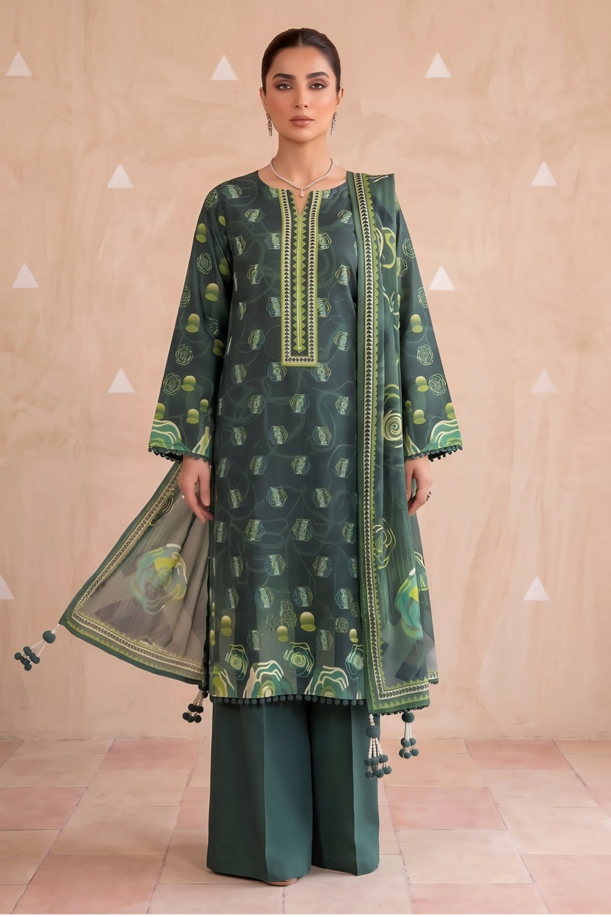 Legacy-Digital Khaddar Bold Print DZN-005