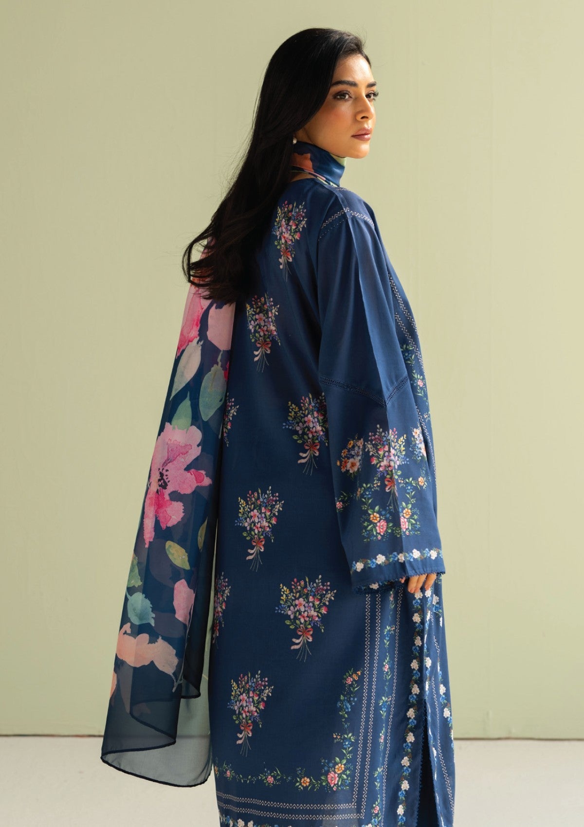 Coco by Zara Shahjahan Embroidered Suit Unstitched 3 Piece CZS25P D 3B-Ria -