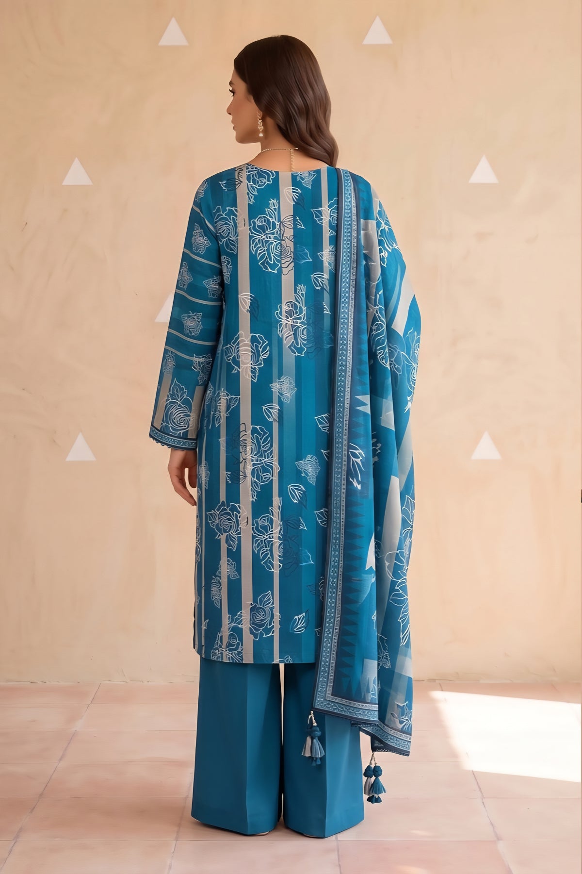 Legacy-Digital Khaddar Bold Print DZN-006