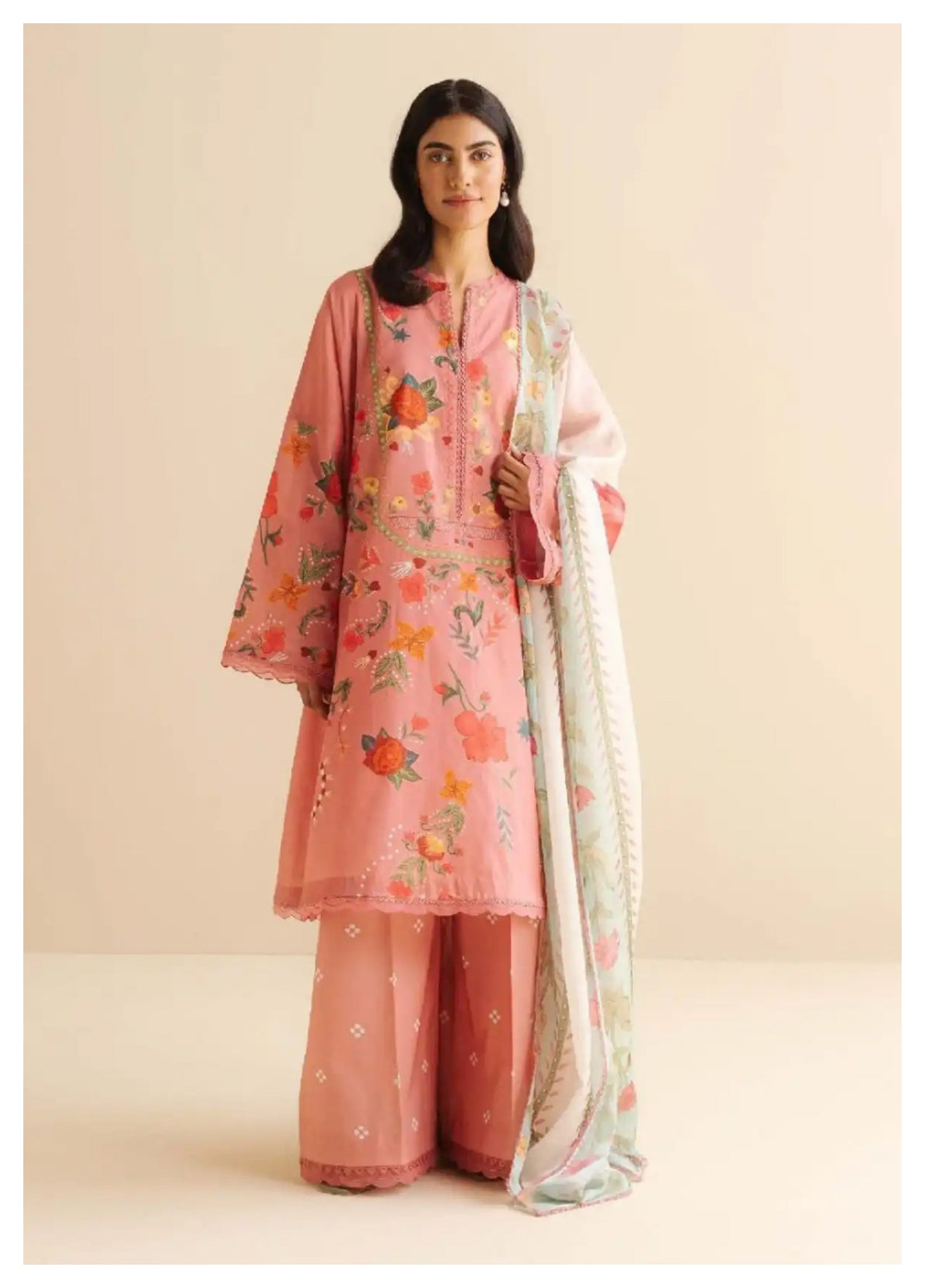 Coco-Digital Khaddar Bold print DZN-008