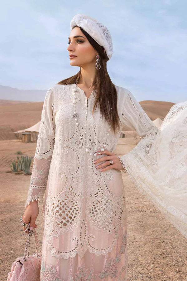 Maria.B Luxury Dhanak Embroidered Chikankari Collection-074