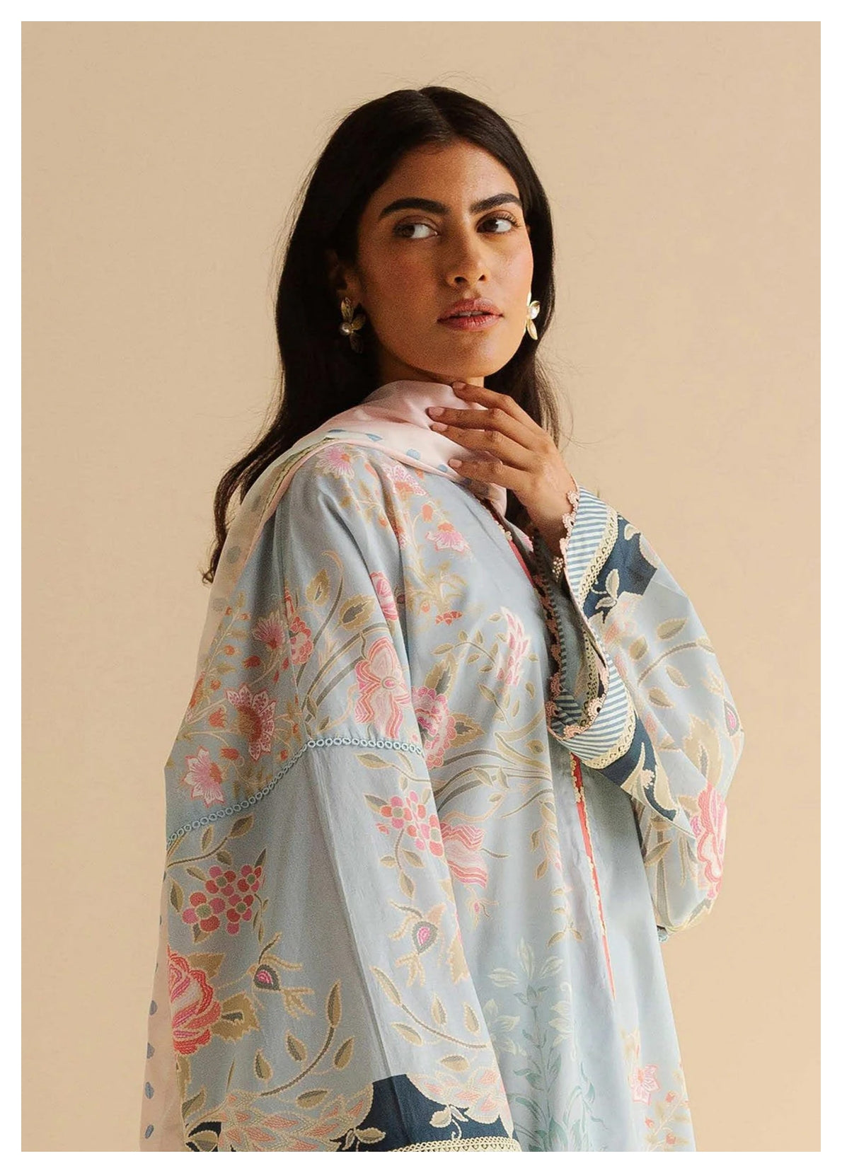 Coco-Digital Khaddar Bold print DZN-009